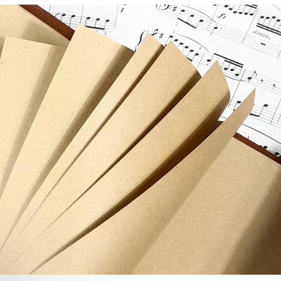 Leather Journal Leaf Pattern - Dark Brown - NWT - Picture 5 of 8